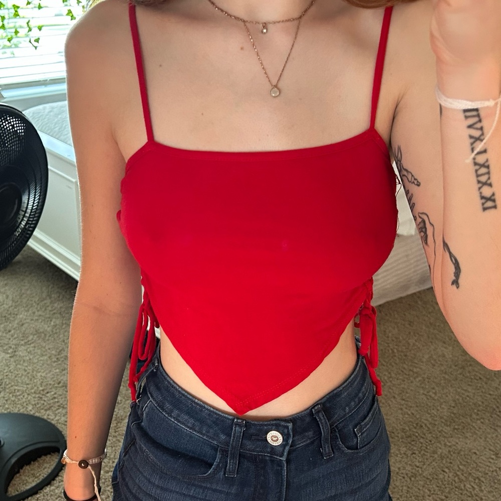 Cute bandana inspired crop top